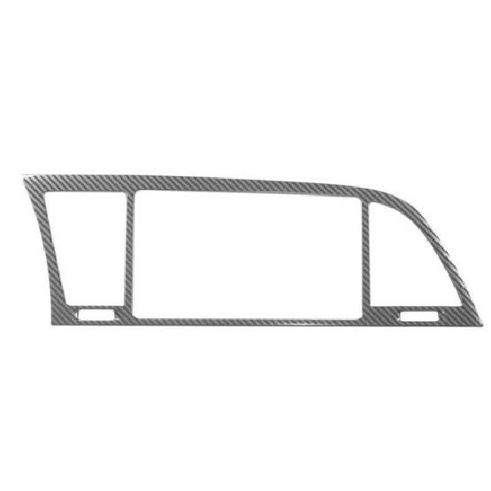 For Hyundai Elantra 2017-2018 Carbon Fiber Steel Center Console Navigation Panel