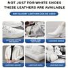 White Leather Repair Kit - Easy Fixes for Scratches and Tears On Shoes, Bags, and Furniture | Long-Lasting Color Fixing Cream Fo