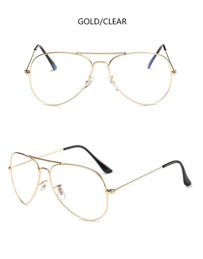 

Unisex Classic Vintage Computer Glasses Clear Lens Blue Filter Hyperopia Reading Glasses With Degree 0 to +6.0 Parents Gifts 1 +200