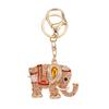 Elephant Keychain, Metal Women's Handbag Pendant, Keychain Ring, Creative Little Elephant Ornament
