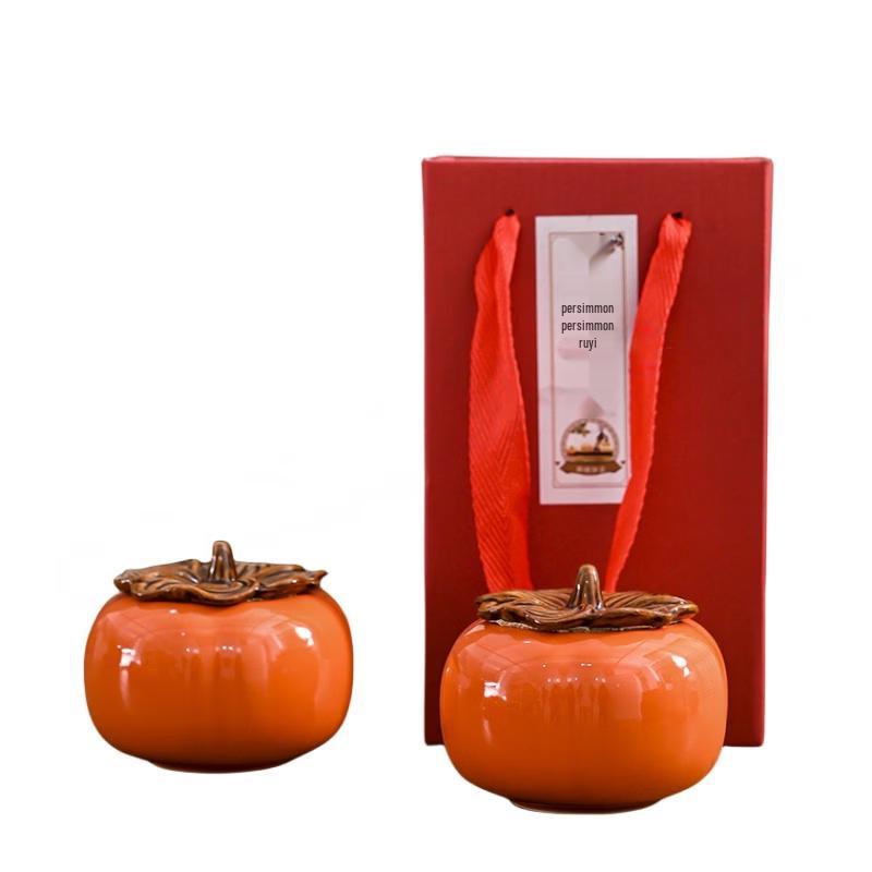 

Huai Feng Father s Day Persimmon Tea Caddy