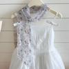 Printed Plaid Pattern Long Silk Scarf Cravat Long Ribbon Scarves Flower Scarf  Scarf Accessories