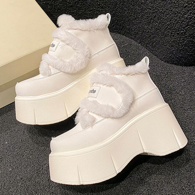 

Свадебное платье артефакт женские туфли на платформе с увеличением высоты свадебные туфли для невесты весенне-осенние новые туфли для подружек невесты короткие счастливые ножки бархатные хлопковые туфли 40 бежевый