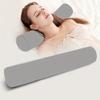 1pcs Ergonomic Cervical Lumbar Support Pillow Grey with Removable Cover for Sleep and Work Household Supplies