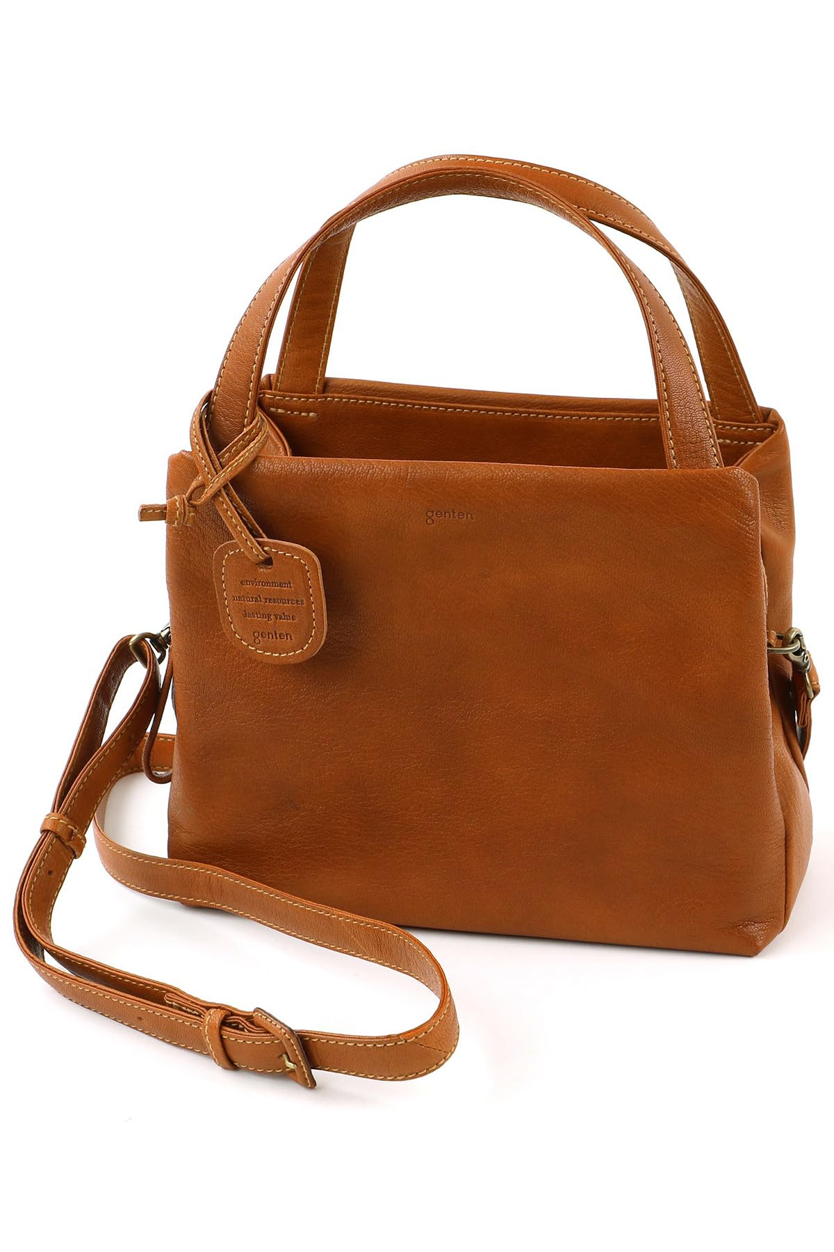 

Shoulder Bag 2WAY Brown [Genten] Women s GE-44127-50 коричневий