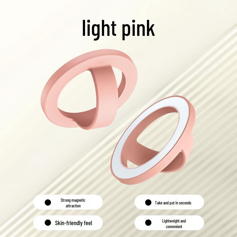 Apple iPhone 15 3D Silicone Magnetic Ring Stand & Finger Grip Cover