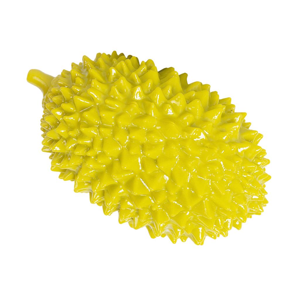 Durian Dog Squeaky Toys Simulation Durian Shape Bite Resistant Interactive Dog Squeaky Toy for Chewi