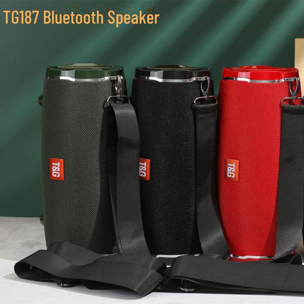 TG187 Wireless Bluetooth Outdoor Speaker - Dual Diaphragm, Portable Subwoofer with Card Call Function