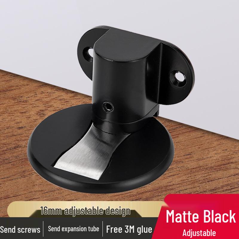 Adjustable Magnetic Door Stopper: Punch-Free, Anti-Collision, Invisible Design for Bedrooms with Strong Magnet