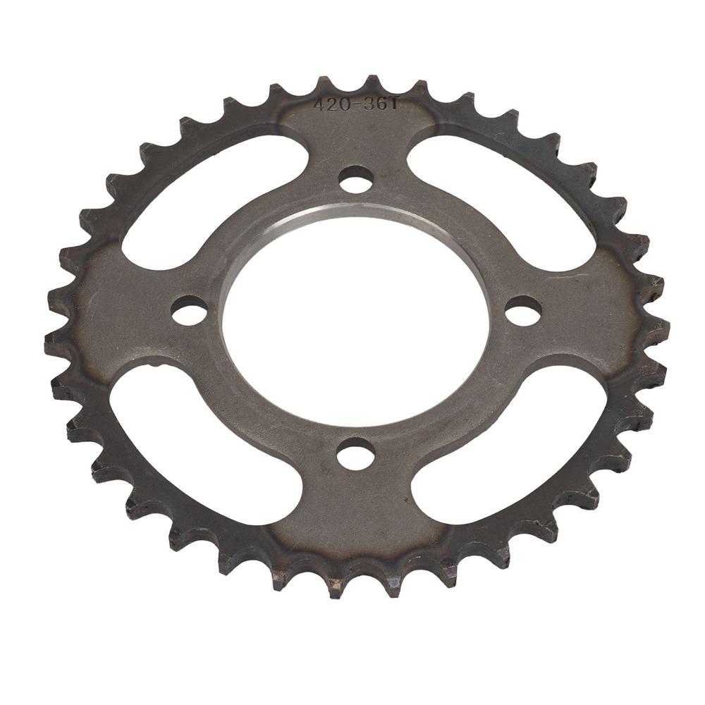 10T Front Sprocket Drive Chain Set 36T Rear Sprocket Motor Sprocket Kit  for DIY Scooters
