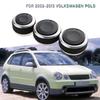 3PCS Car AC Knob Car Air Conditioning Heat Control Switch Knob for Volkswagen VW Polo 2004-2013 Aluminum Alloy Accessories