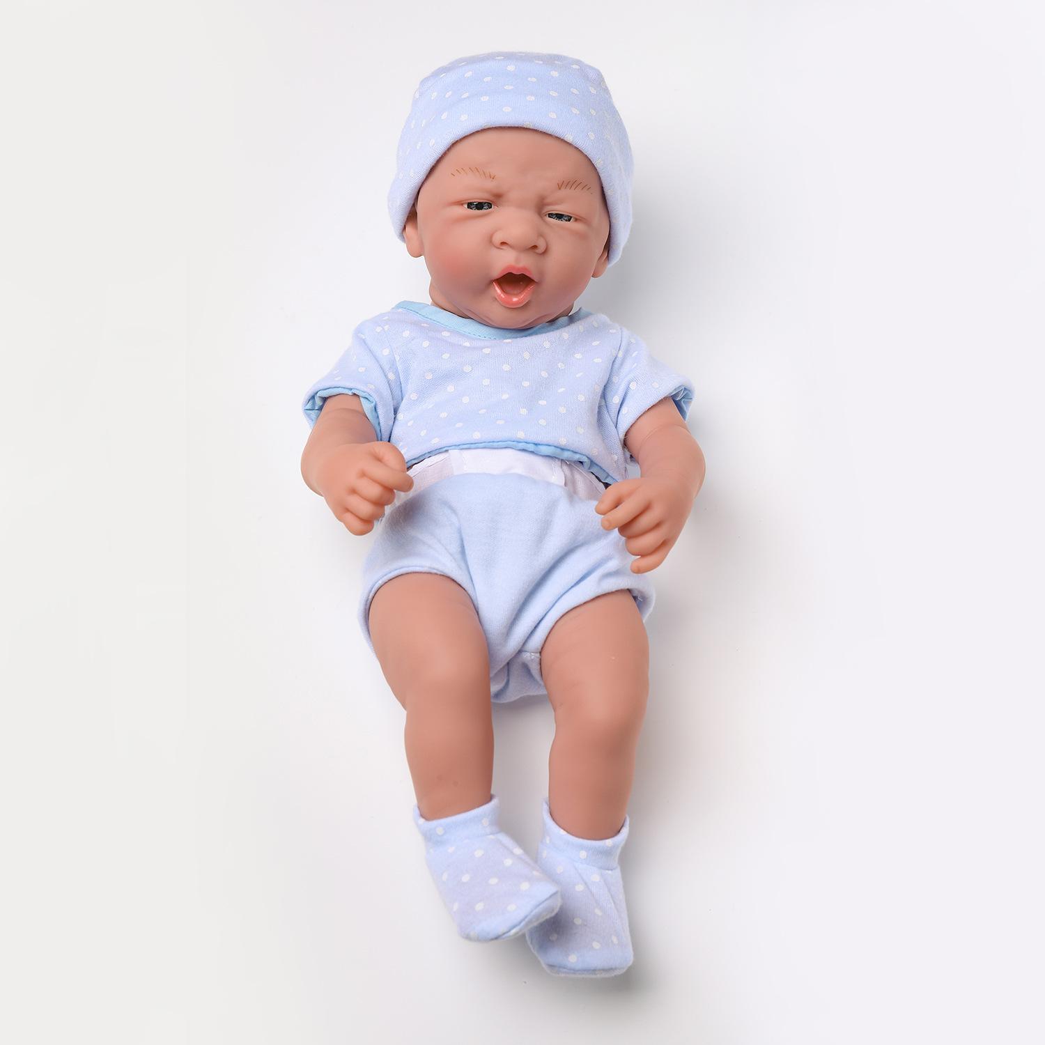 

35 см моющаяся реалистичная мягкая расписанная вручную кукла-реборн для детей, сопровождающая игровую куклу Boy