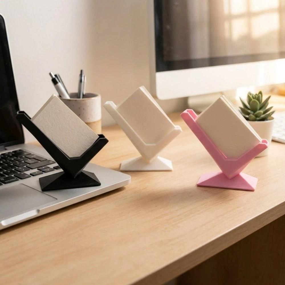 Plastic Card Display Holder Card Case Name Card Organizer Simple Desktop Storage Rack  School