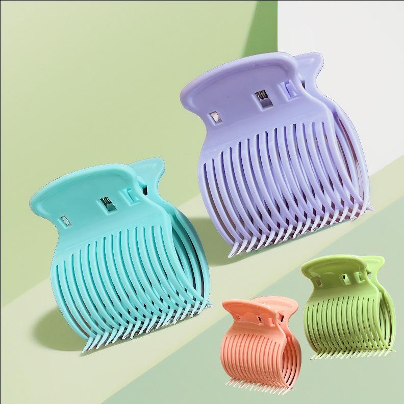 Heat-Resistant Hairdressing Clip for Perming and Styling