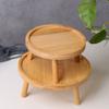 Minimalist Bamboo Plant Stand For Small Plants And Kids Room Decor