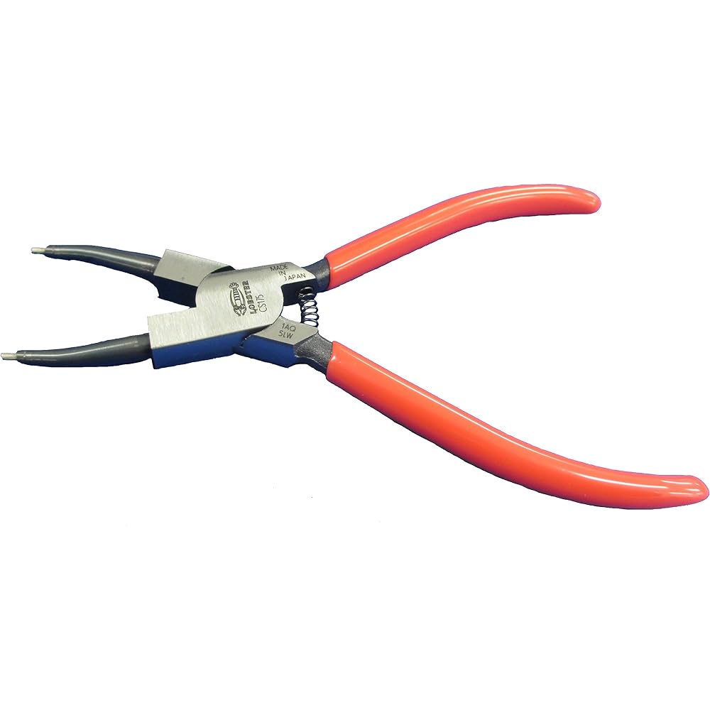 Lobtex (shrimp) CS230 snap ring pliers hole straight claw