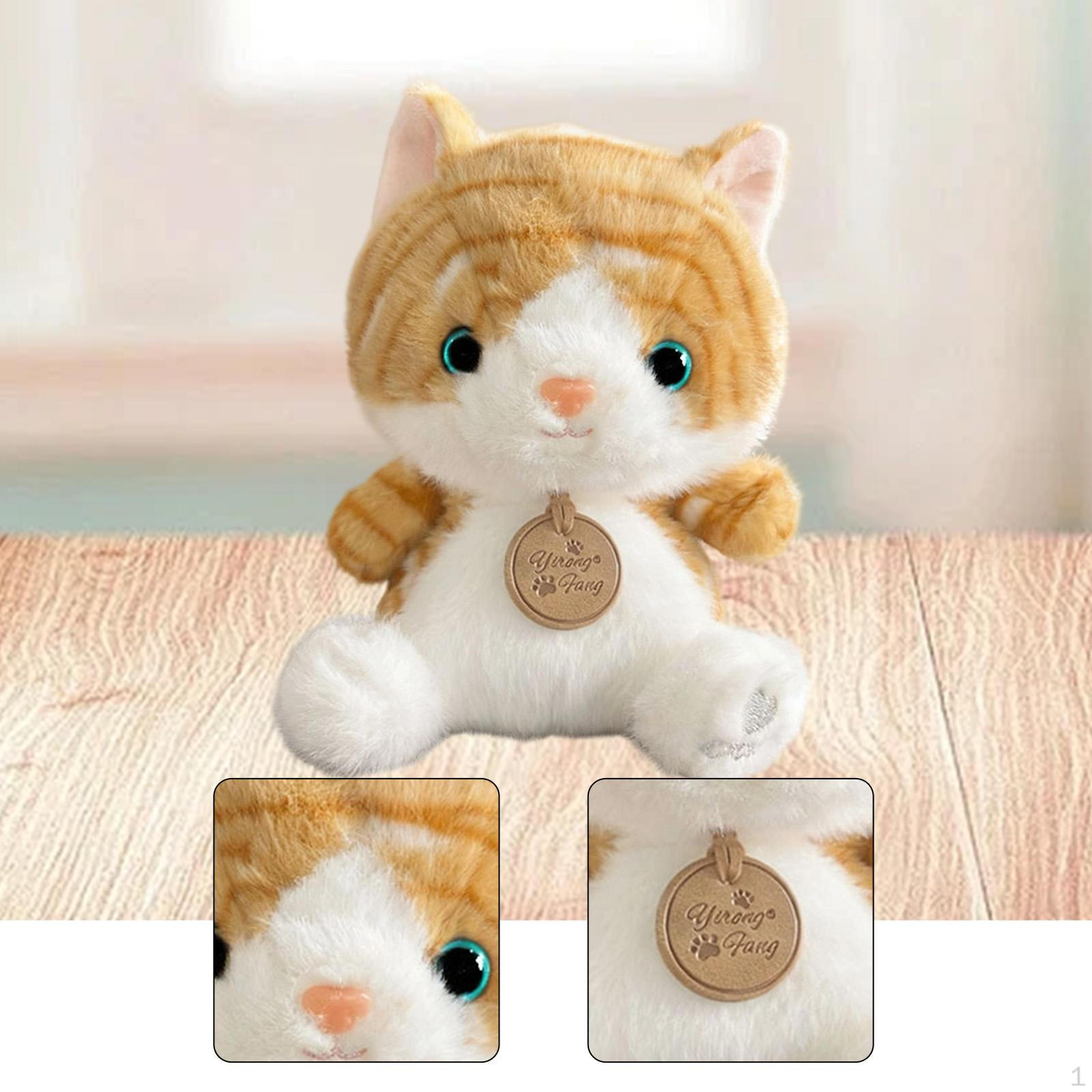 

Игрушка для кошки Кукла Удобная Мягкая Легкая Портативная Мягкие Игрушки для Дома Гостиной Общежития жёлтый