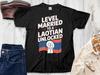 Funny T Shirt for Husband of Laotian Wife, Proud Laos Spouse Tee, Unisex Laos Culture Shirt, Laotian Wife Appreciation Gift, Funny Lao Tee