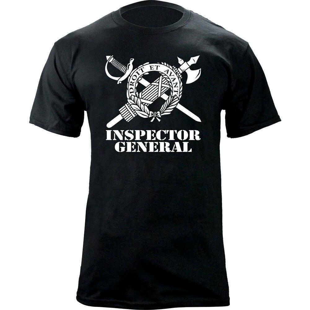 US Army Inspector General Branch Sword Fasces Insignia Veteran TShirt Summer Cotton ONeck Short Sleeve Mens T Shirt New