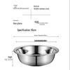 Lijia Thickened 304 Stainless Steel Multi-Purpose Basin