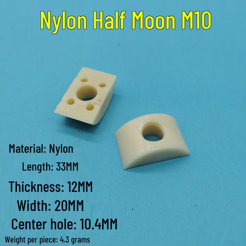 M6M8M10 Plastic Alloy Crescent Furniture Nut Washer