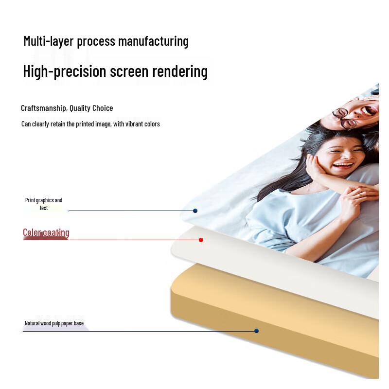 Deli A4 170g Color Inkjet Photo Paper (50 Sheets)