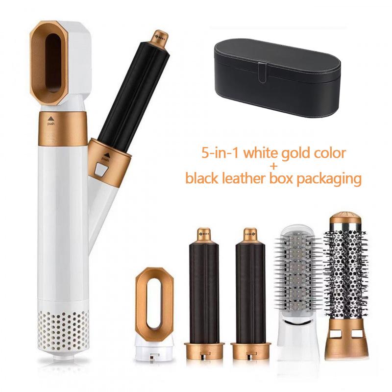 Professional 5 In 1 Hair Dryer Hot Air Comb Curler For Dyson Airwrap Hair Dryer Styling Tool Hair Straightener Hairdressing Tool