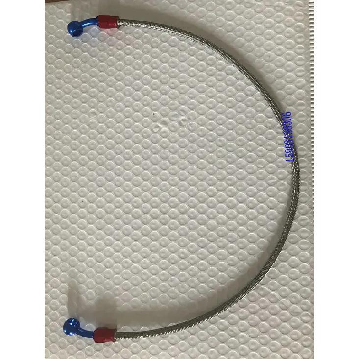 SAEJ1401 PTFE racing brake line Single Stainless Steel braided PU Coated Brake Lines for universal car