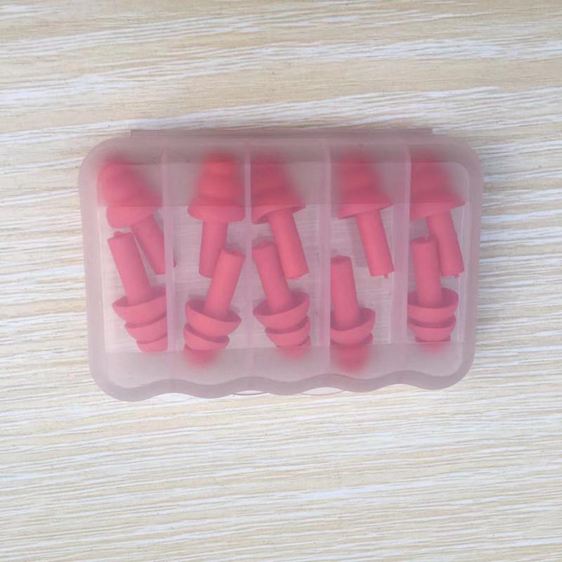 5 Pairs Christmas Tree Earplugs: Soundproof, Anti-Noise, Anti-Snoring, Swim & Hearing Protection