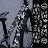 Adesivi per Bicicletta Graffiti Cartoni Animati Per Telaio Bicicletta Tubo Superiore Fai da Te Riflettenti Impermeabili Adesivi per Ciclismo Adesivo per Telaio Bici da Strada