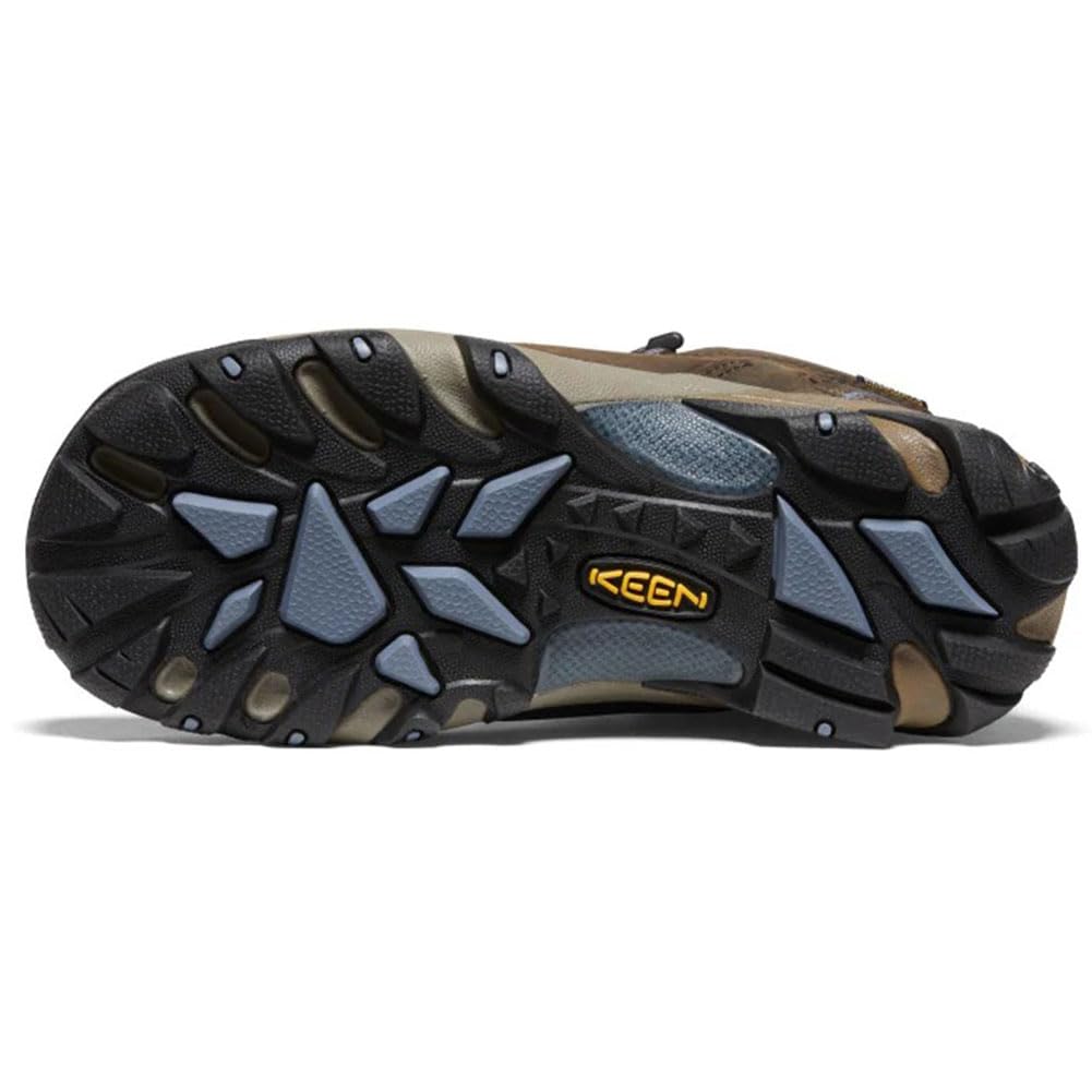 KEEN Targhee Two Mid Waterproof Trekking Slate Size Shoes, Women's, 1004114, Black/Flint Stone, 7.5 (24.5cm)