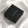 Thick Paper Drawer Jewelry Packaging Box With Sponge Inside Ring Necklace Bracelets Earring Storage Letter Pattern Gift Case