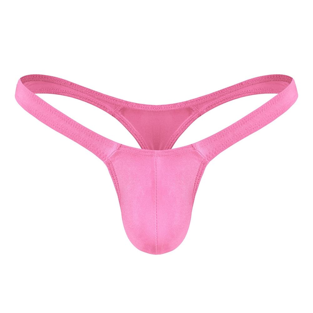 Low-rise Mens Underwear Polyester Sexy Bikini Slimming Soft Solid