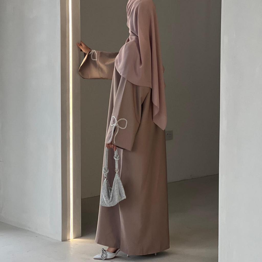 Loriya Dubai Luxury Beaded Sleeve Dress LR1086