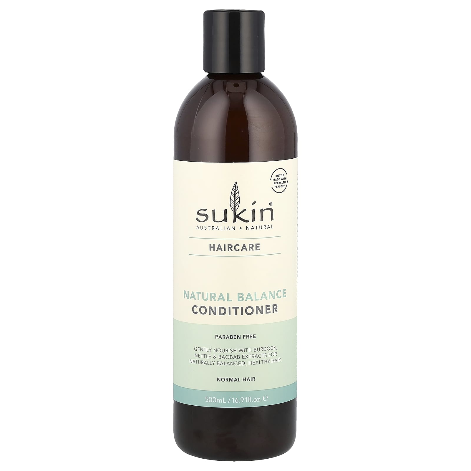 Sukin, Кондиционер Natural Balance, для нормальных волос, 16,9 жидких унций (500 мл)