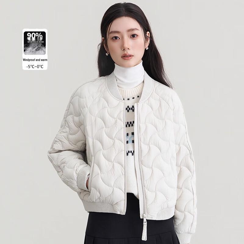 

Женская легкая бейсбольная куртка Fengmao на утином пуху S