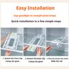 Fridge Organizer Under Shelf Drawer Pull Out Refrigerator Organizer Bin Clear Fridge Storage Container Freezer Kitchen Organizer