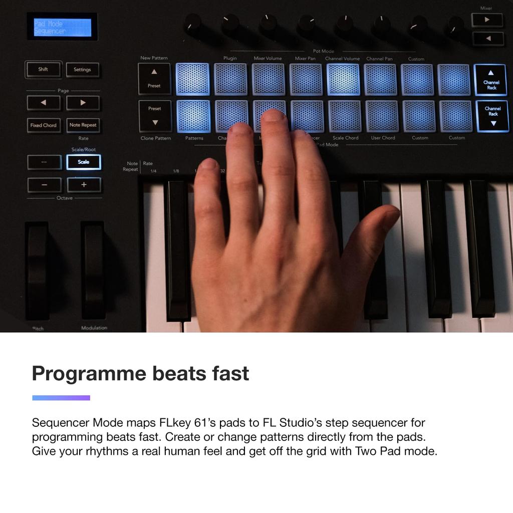 Novation Novation FLkey 49 USB MIDI Keyboard 49 Keys Standard Keyboard