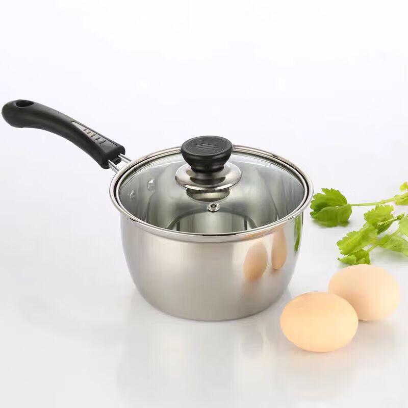 SJG 18CM Portable Stainless Steel Milk Pot & Saucepan