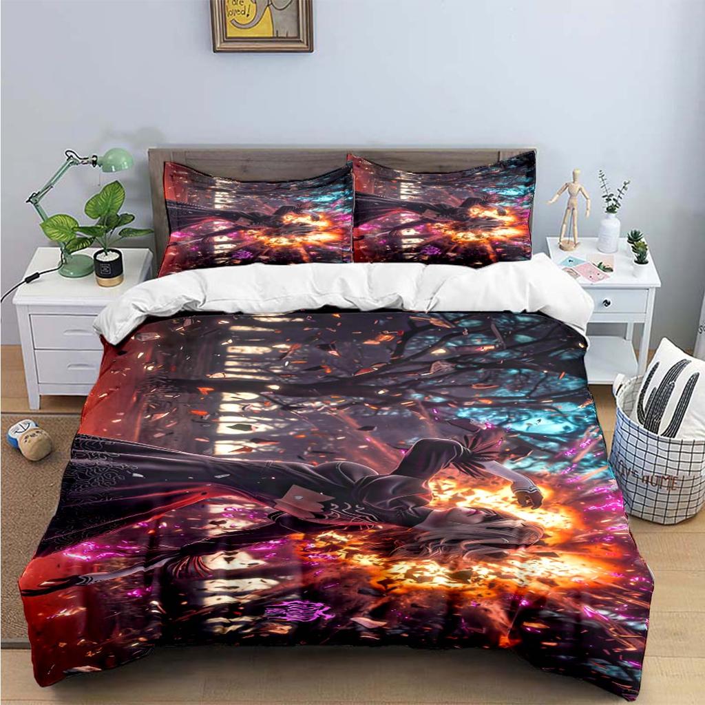 Comforter Famous Film Role A-Automata Nier Print Bedding Sets Bed Supplies Set Bed Comforter Set Bedding Set Luxury Gift