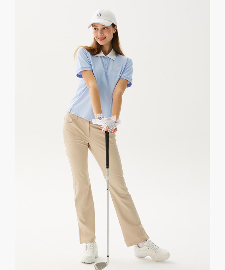 LECOQ GOLF Women'S Summer Bootcut Perfect Pants _Bege Gr122Lpt33