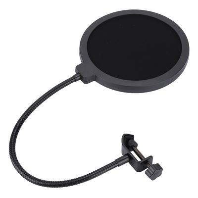 15,5 cm Durchmesser Pop-up Filter Spritzschutz Mikrofon Aufnahmestudio Pop-Schutz Mikrofonfilter Maske