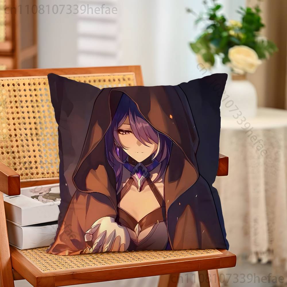 

Acheron HSR Throw Pillow Case For Decoration 30cm 50cm 55cm Square Home Pillowcase Case 30x30cm