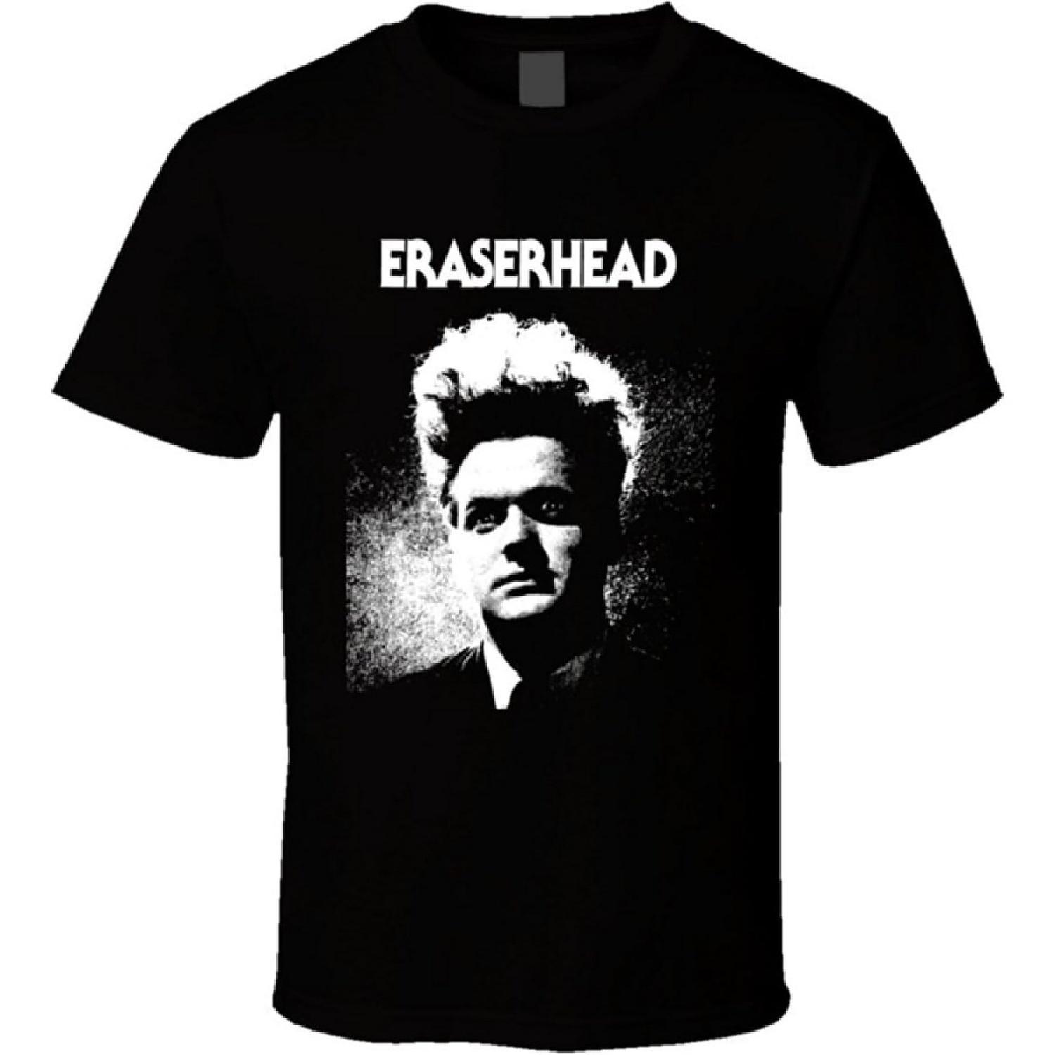 Classic Casual Men Tee Eraserhead Shirt Funny T-Shirt Tee S чёрный