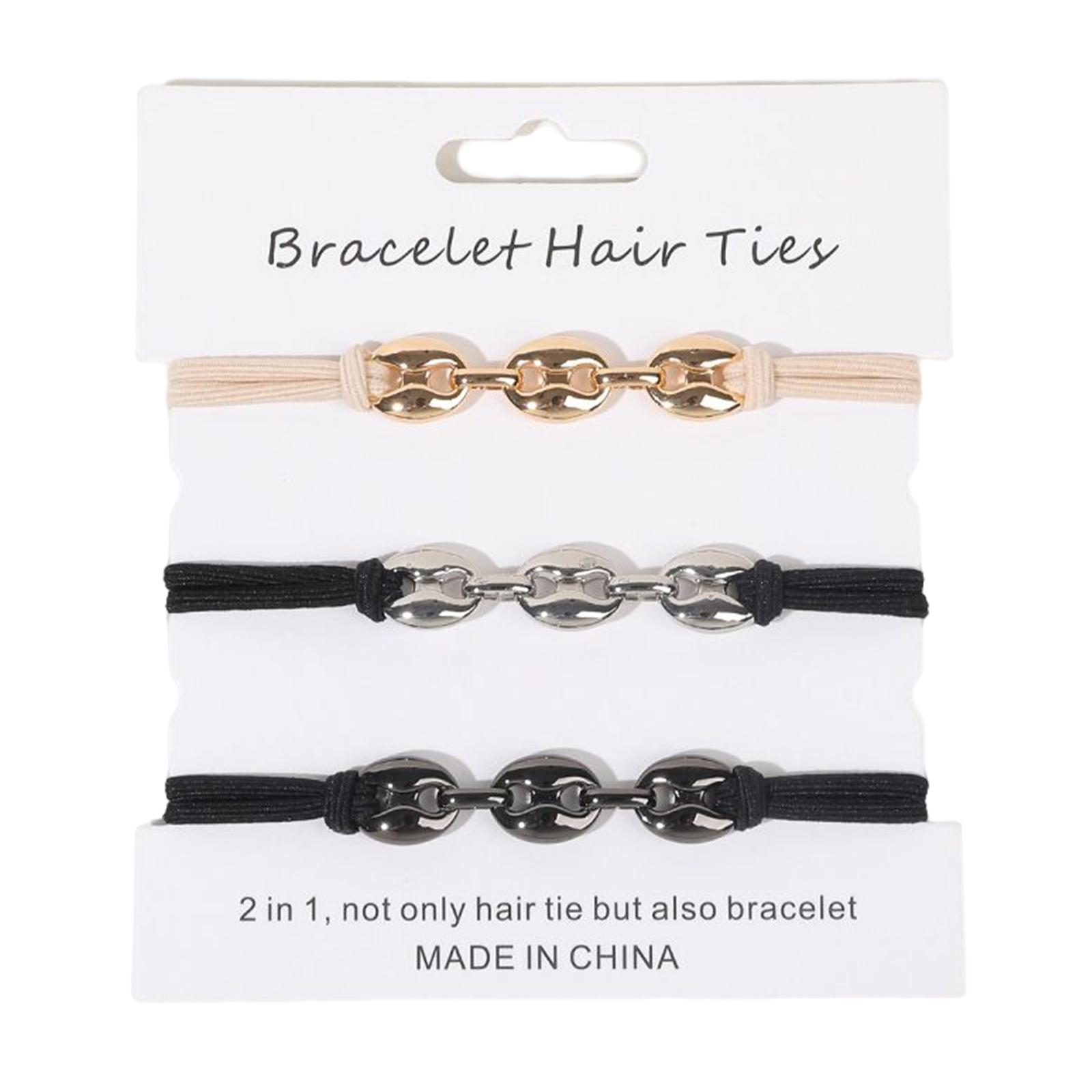 Elastic HairTies Bracelet Scrunchie Bracelet Hair Ties Bracelet Ponytail Holder Elastic Bands Hair Rope Hair Scrunchies