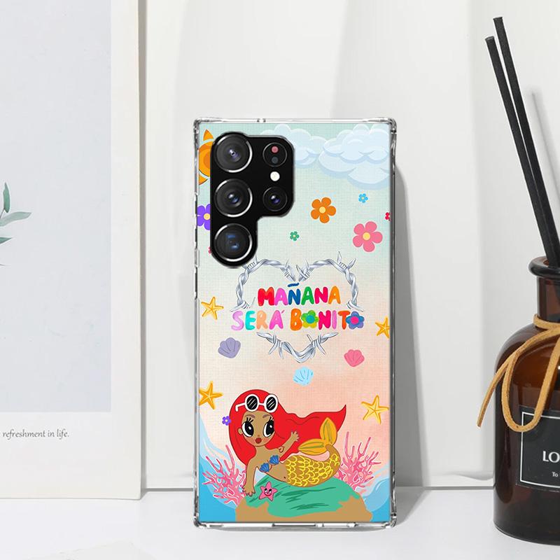 Karolg M-Manana Sera B-Bonito Phone Case For Samsung Galaxy S26 S25 Edge S24 FE S23 S22 Ultra S21 Plus S20 + Art Fundas Back Cov