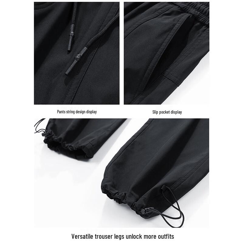 JEEP SPIRIT Men's Casual Straight-Leg Cargo Outdoor Pants