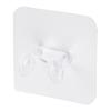 Storage Hook Wall Door Plastic Strong Sticky Nail-Holder Removable Clear