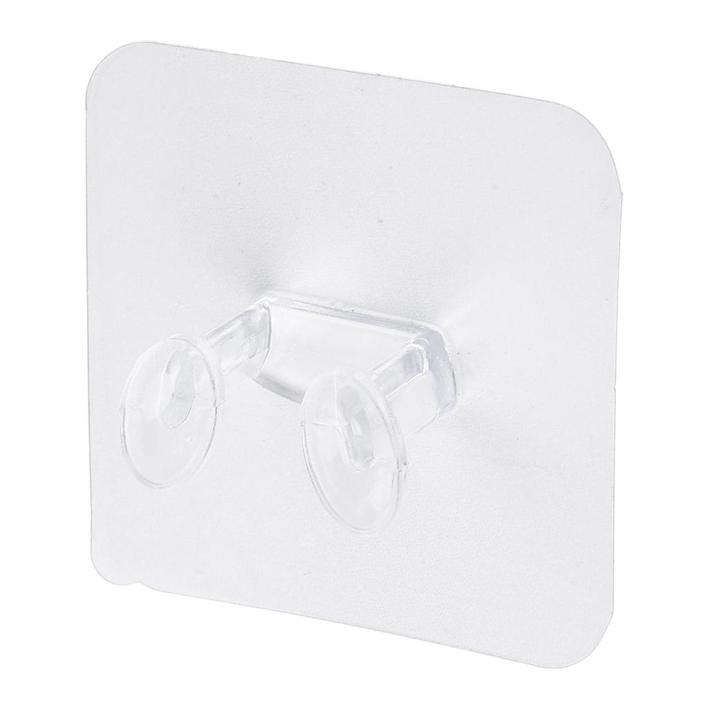 Storage Hook Wall Door Plastic Strong Sticky Nail-Holder Removable Clear