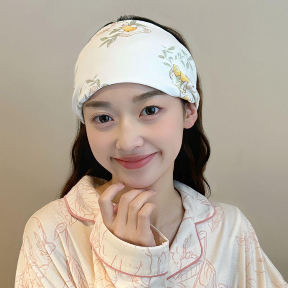 Eye Mask Postpartum Confinement Hat 2in1 Women's Sleep Cap Postpartum Cap  Hair Accessories
